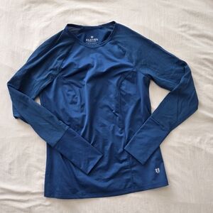 EleVen by Venus Williams Teal Long Sleeve Athletic Top Size Medium